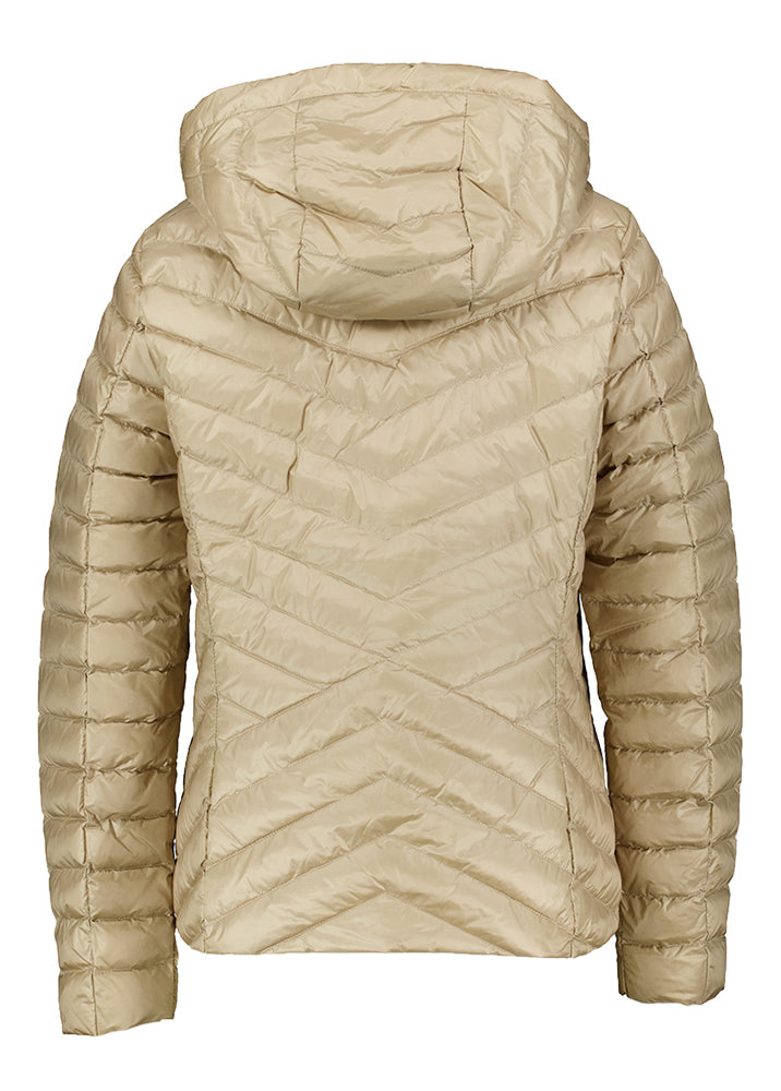 Manteau beige à capuche Toscana Jott