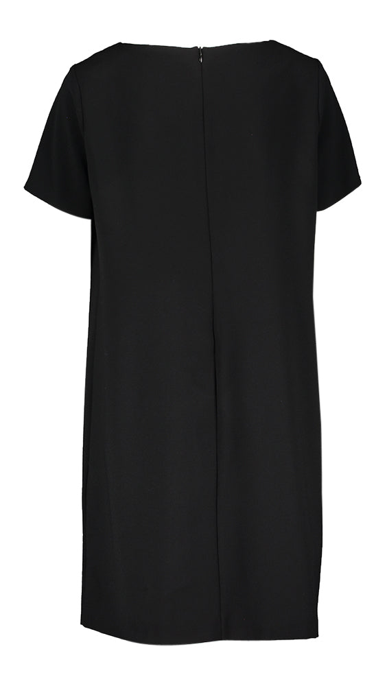 Robe noire à nœud blanc Joseph Ribkoff