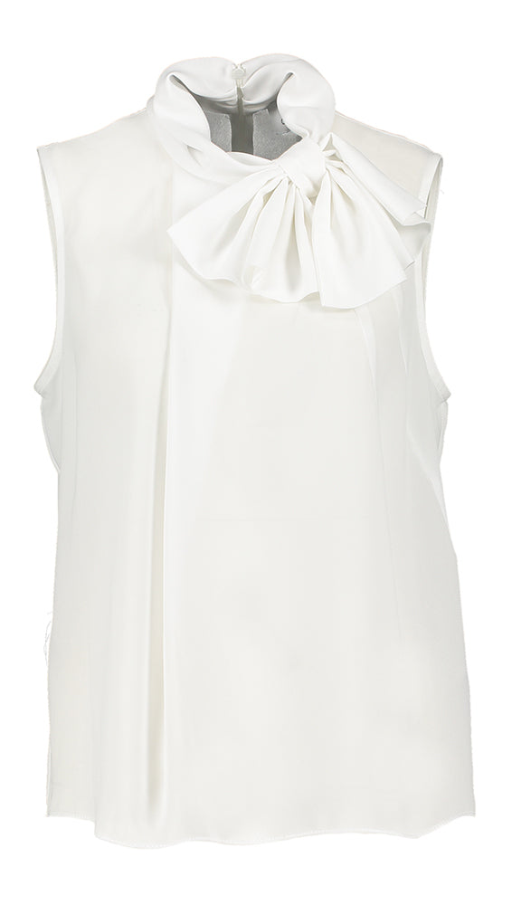 Chemise blanche à nœud papillon Joseph Ribkoff