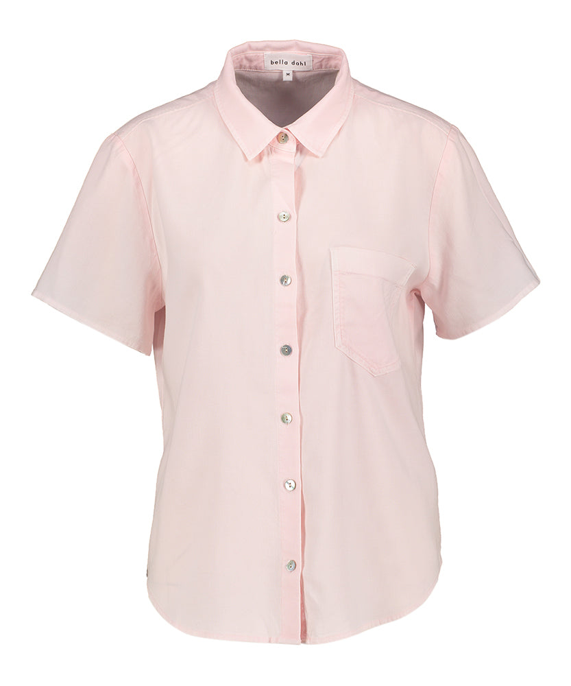 Roze bloes met borstzak Bella Dahl