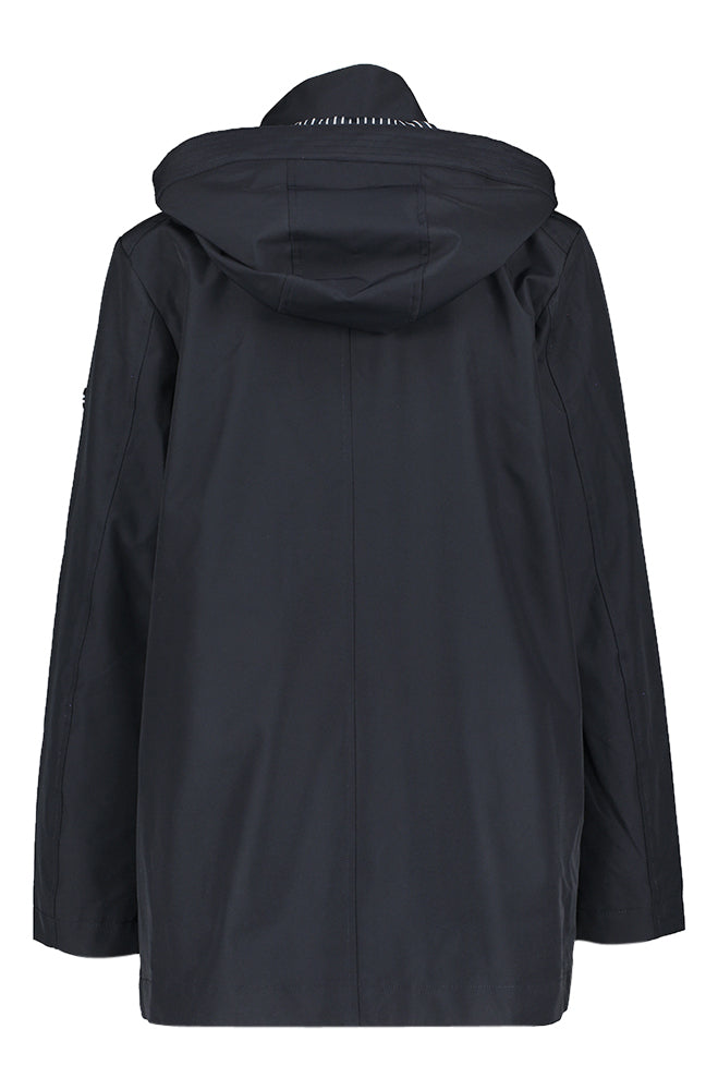 Veste d'été bleu foncé imperméable et coupe-vent Corinna Stand