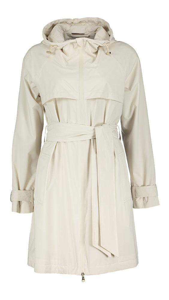 Manteau d'été mi-long écru Ferny Beaumont