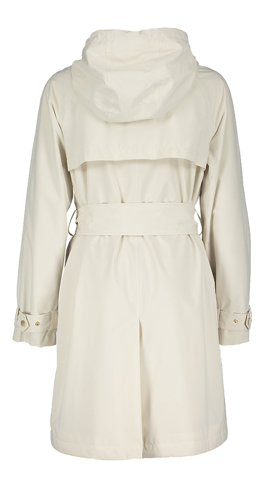 Manteau d'été mi-long écru Ferny Beaumont