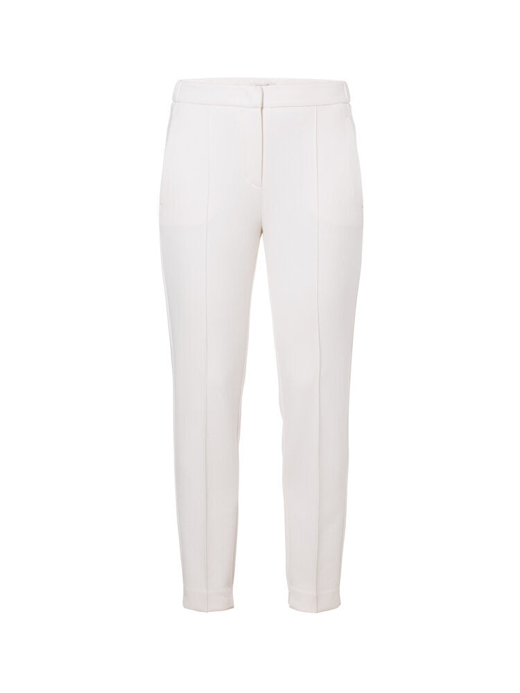 Roze wijde broek met bandplooi Salt Pants Beaumont