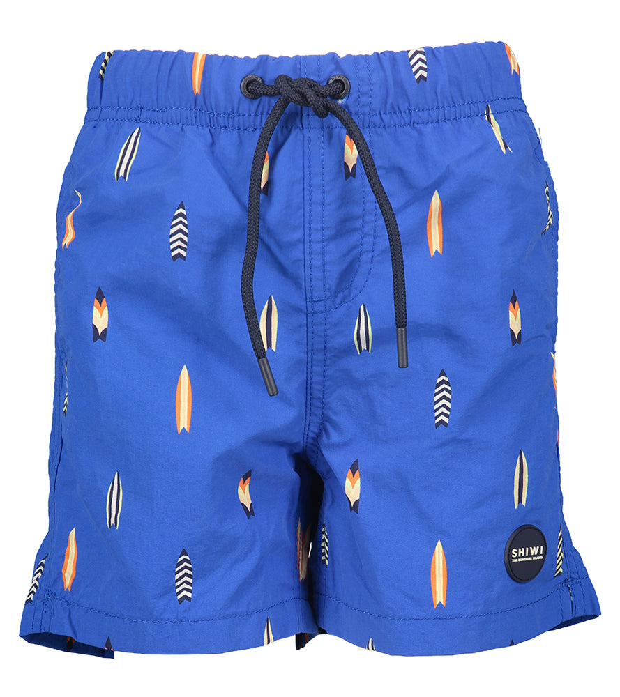 Cobal zwemshort met surfplanken  Shiwi