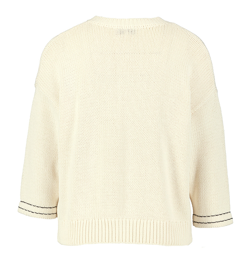 Gilet matelassé beige à poches de Charli Jeff