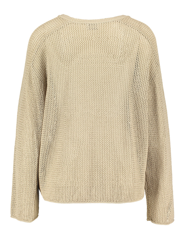 Beige trui Somaija Drykorn