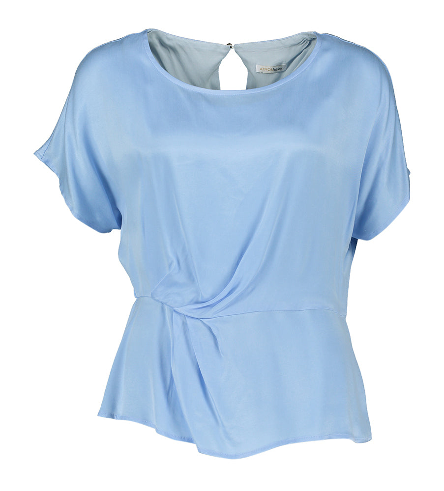 Chemisier bleu Saris Atmos