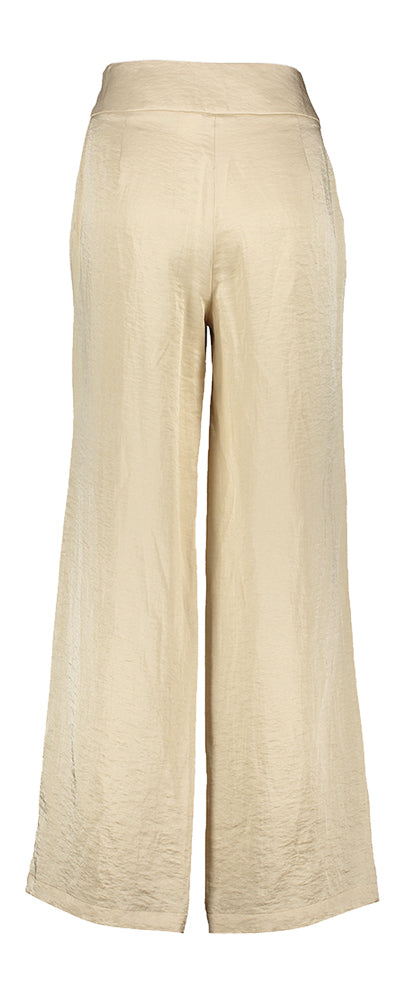 Goudkleurige losvallende broek Bay Atmos