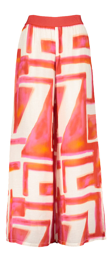 Pantalon en lin coloré Caroline Biss