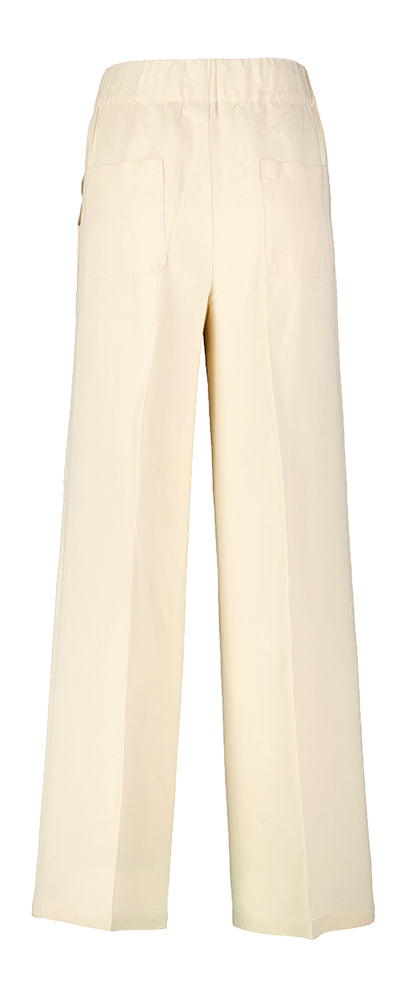 Beige wijde broek Caroline Biss