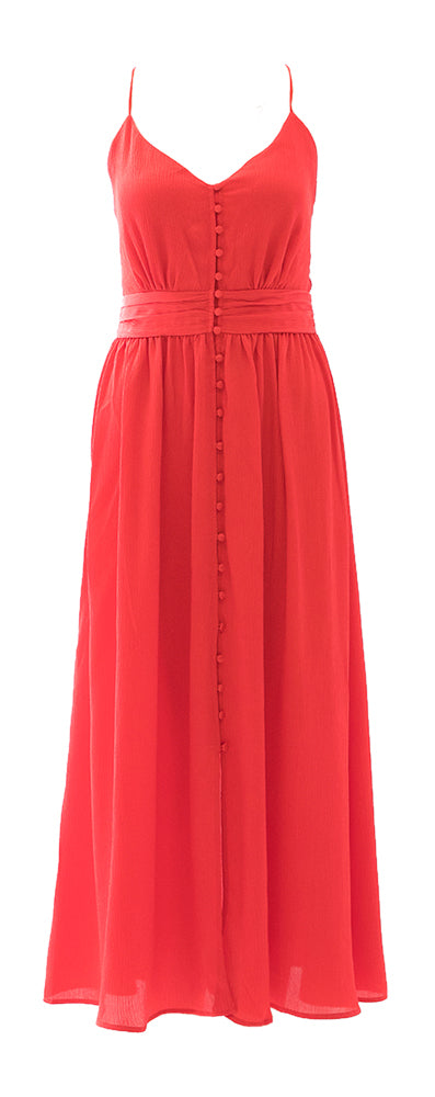 Robe rouge décontractée Caline Suncoo