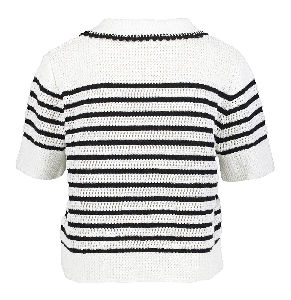 Haut rayé en crochet Pabloni Suncoo