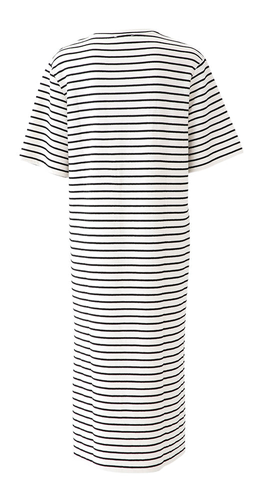 Robe pull rayée noire et blanche Soaked In Luxury