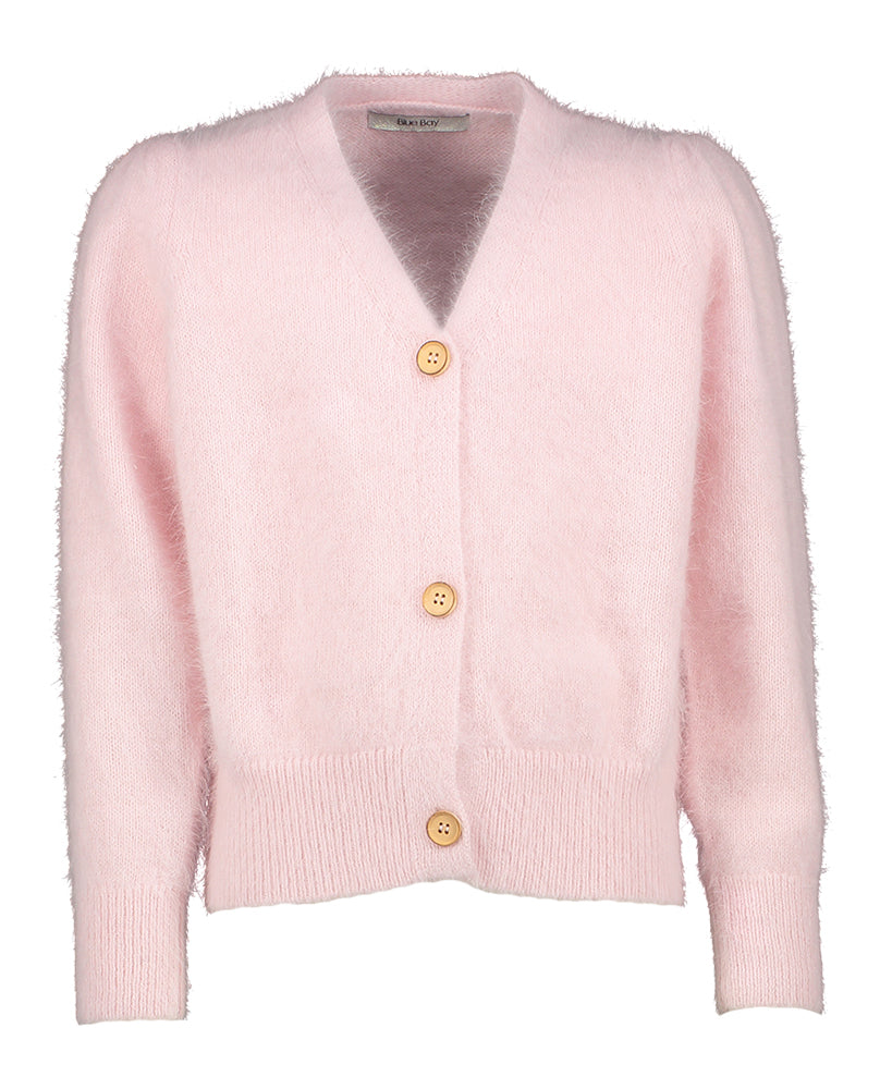 Gilet rose pâle tout doux Phoebe Blue Bay