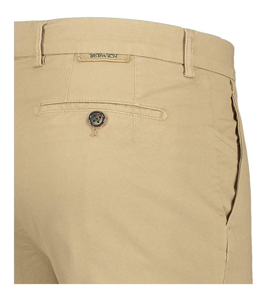 Pantalon habillé beige foncé Morello Berwich