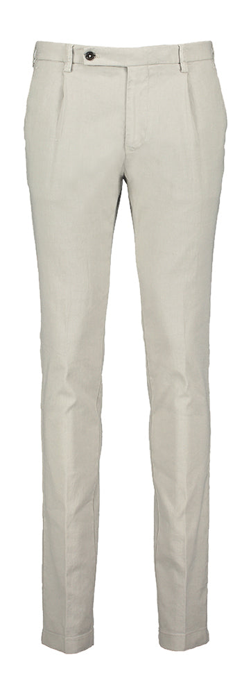 Pantalon en lin gris clair Morello Berwich