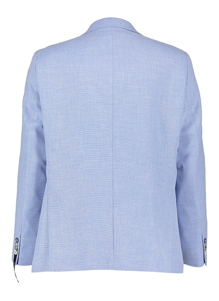 Lichtblauwe blazer met knopen Sakko Edward Digel