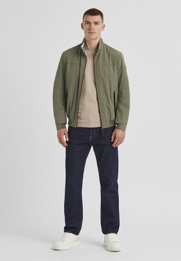 Veste kaki à capuche amovible Corby Milestone