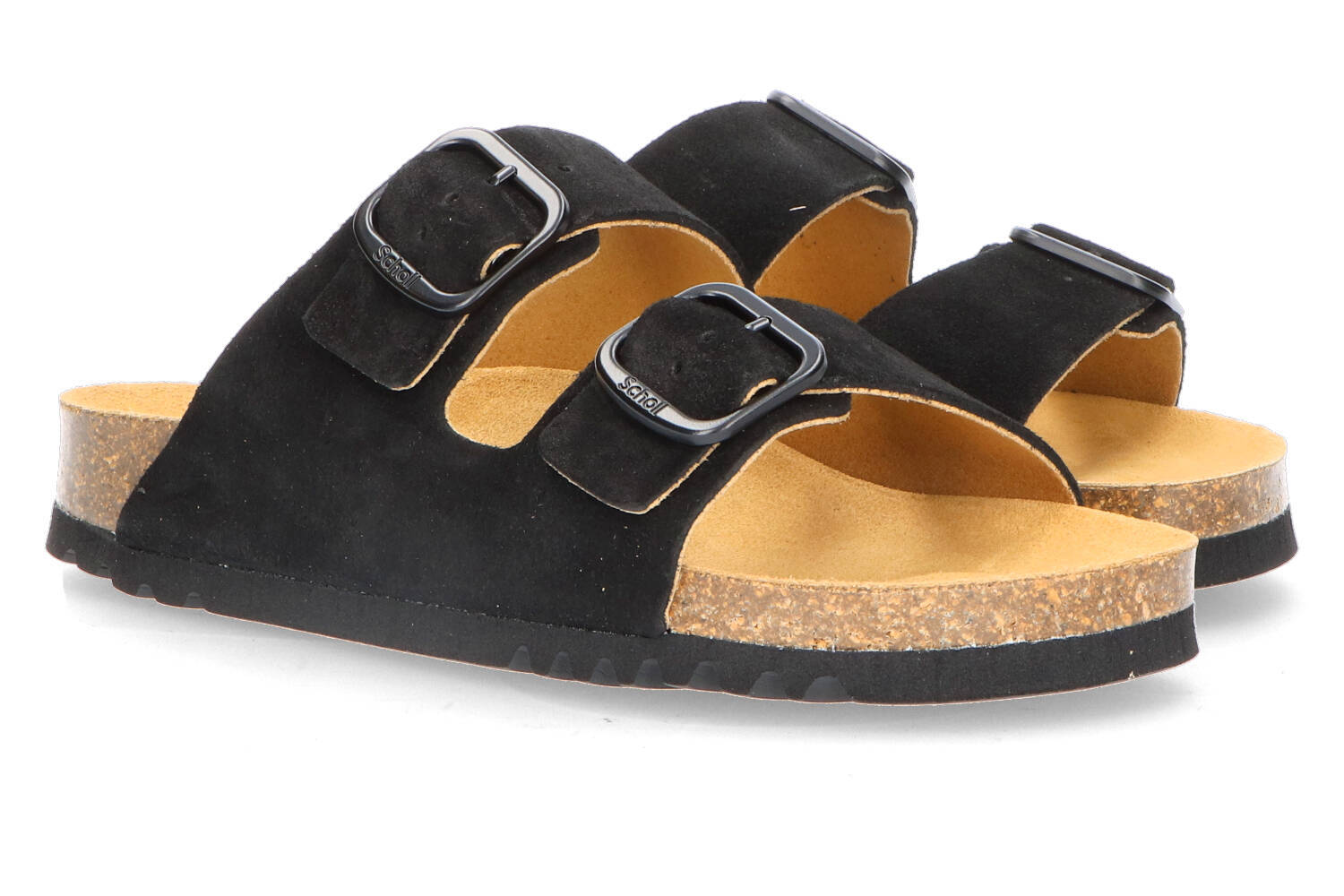 Mocassins en velours noir Josephine Scholl