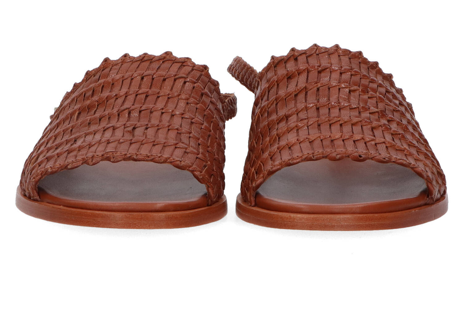 Sandales couleur cognac Hope Lizard Allan K