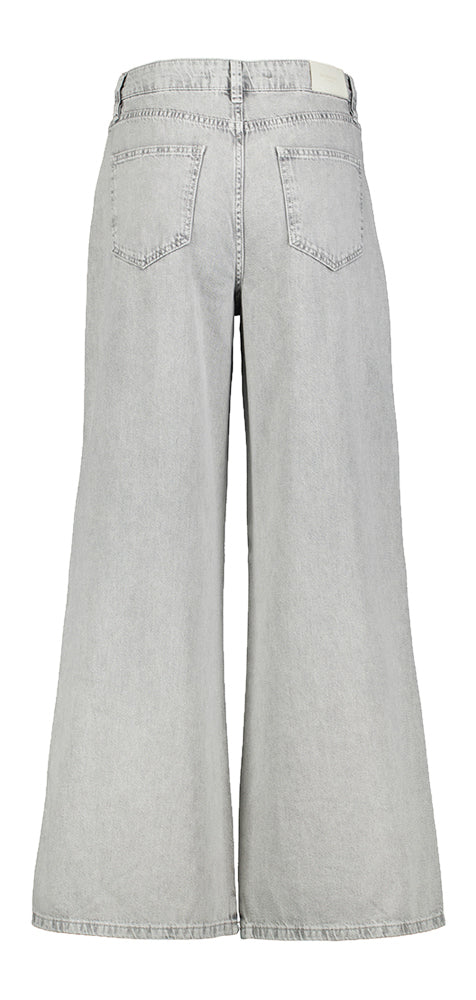 Grijze wide leg jeans Homage