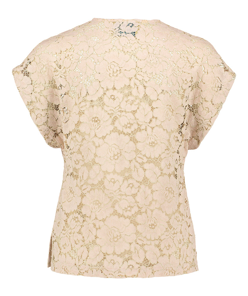 Roze kanten blouse Cayenne Momoni