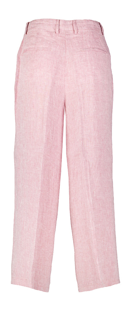 Roze linnen broek Tapir Momoni