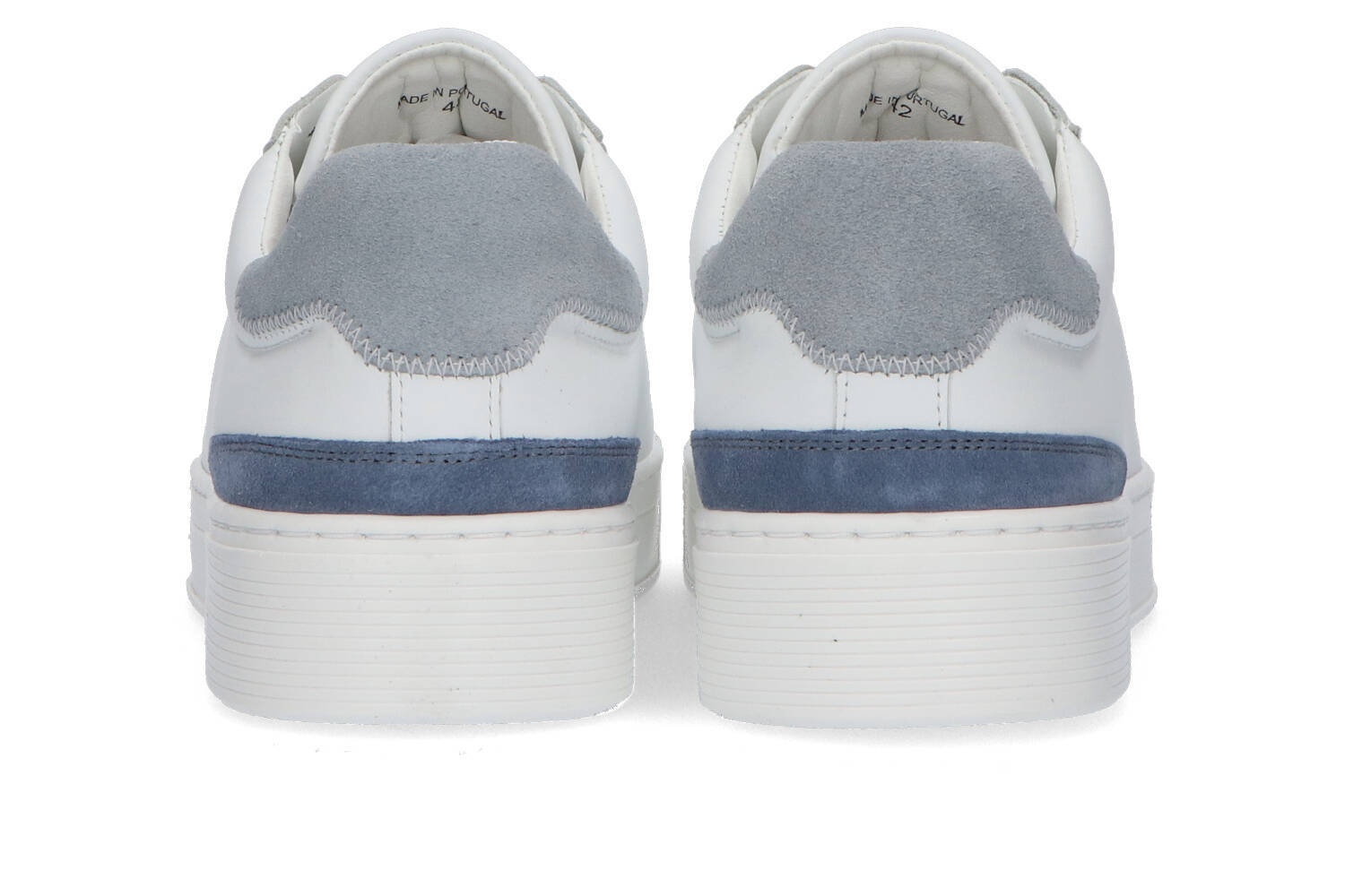 Baskets basses blanches/pierre de silex Cycleur De Luxe