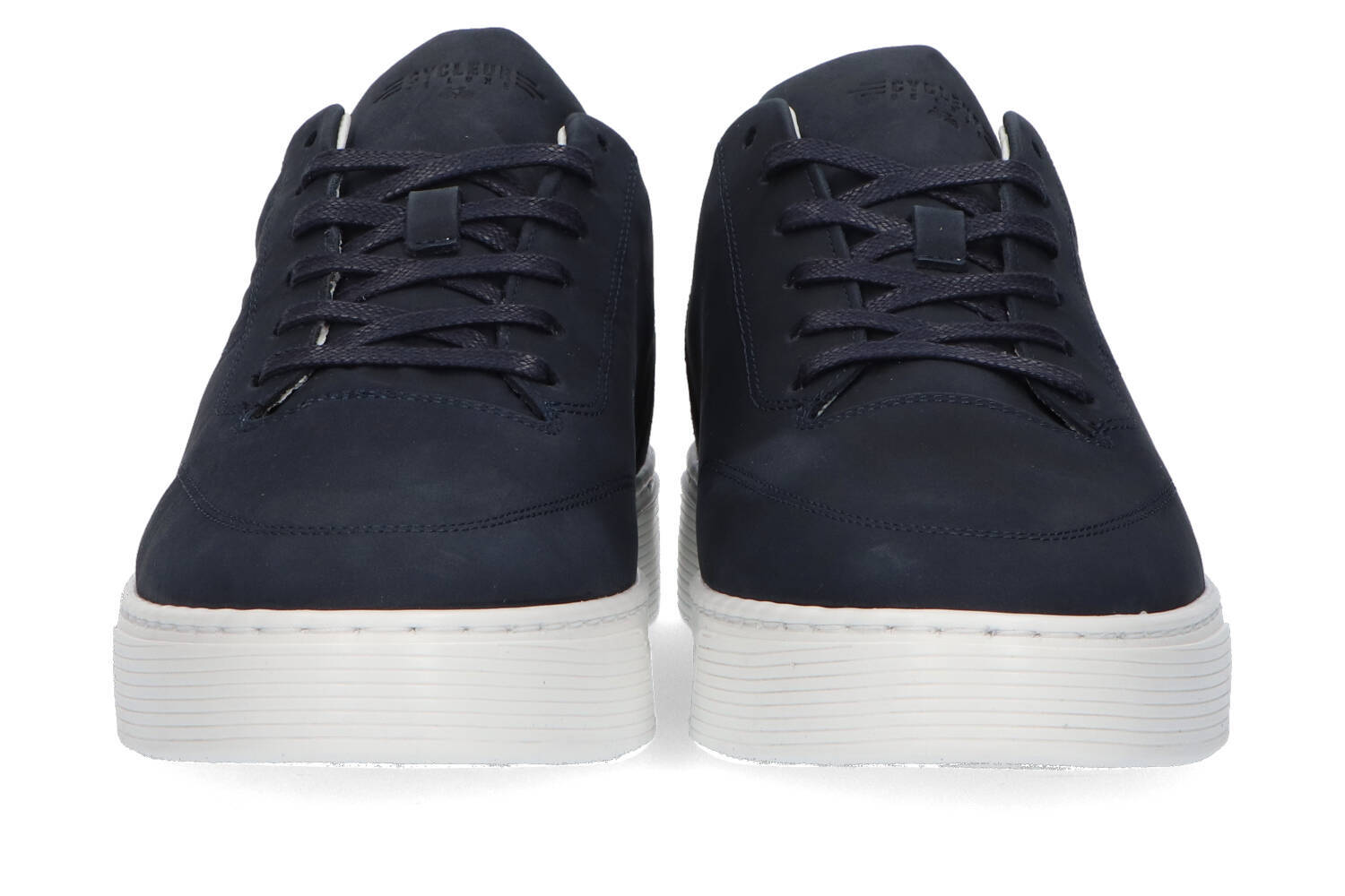 Baskets basses bleu foncé Cycleur de Luxe