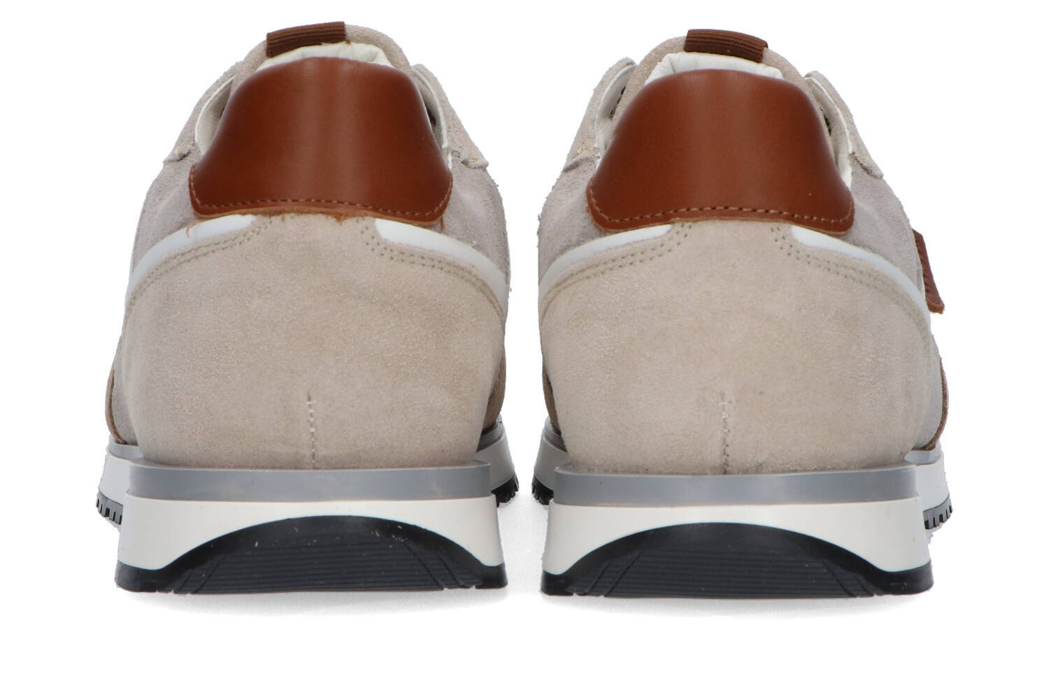 Baskets basses en pierre ponce/gris clair Cycleur De Luxe