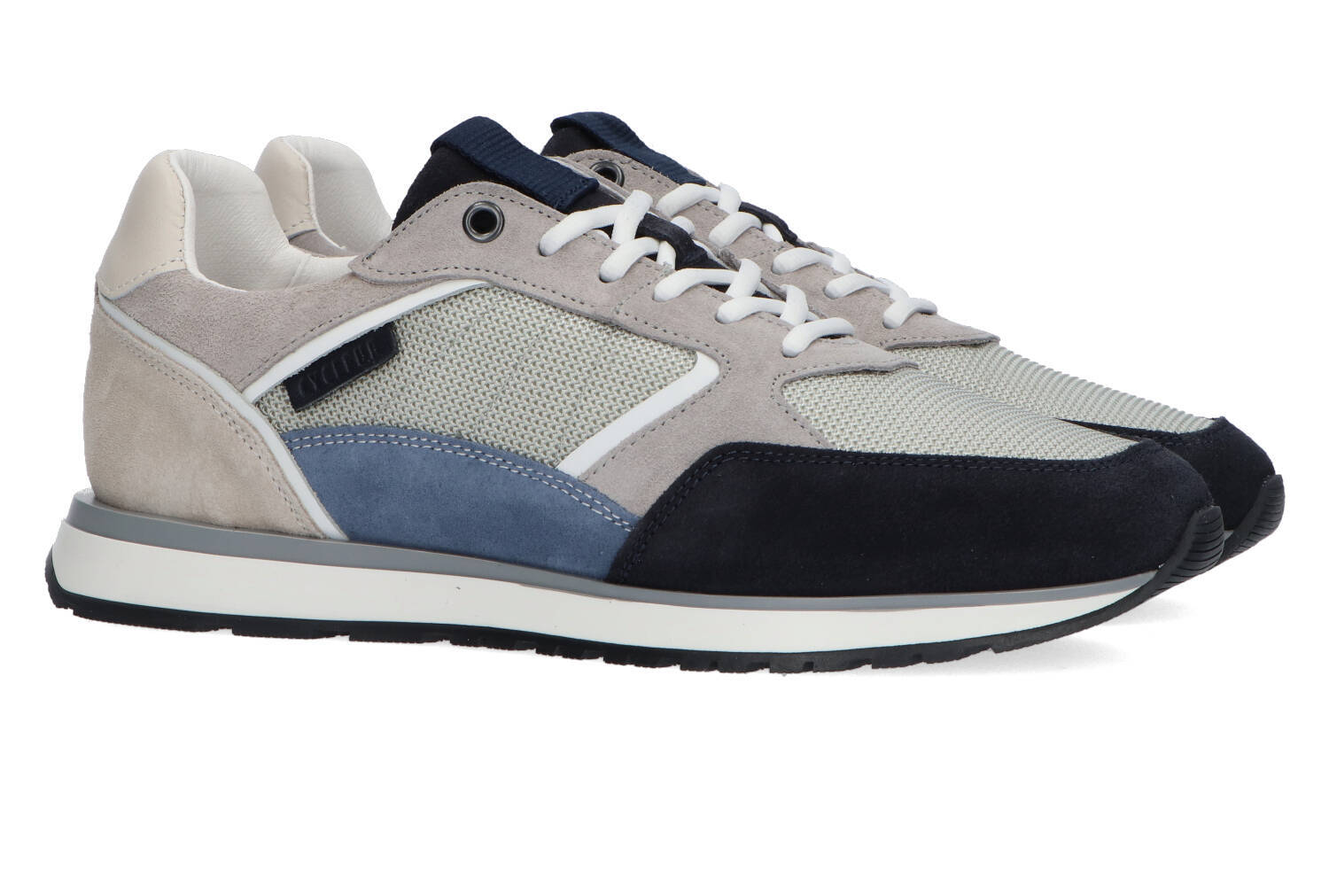 Baskets basses Flint stone/gris clair Cycleur De Luxe