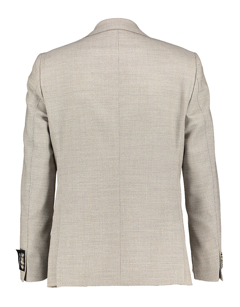 Blazer beige à motif Dressler