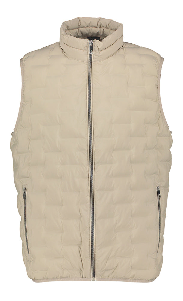 Beige bodywarmer Bugatti