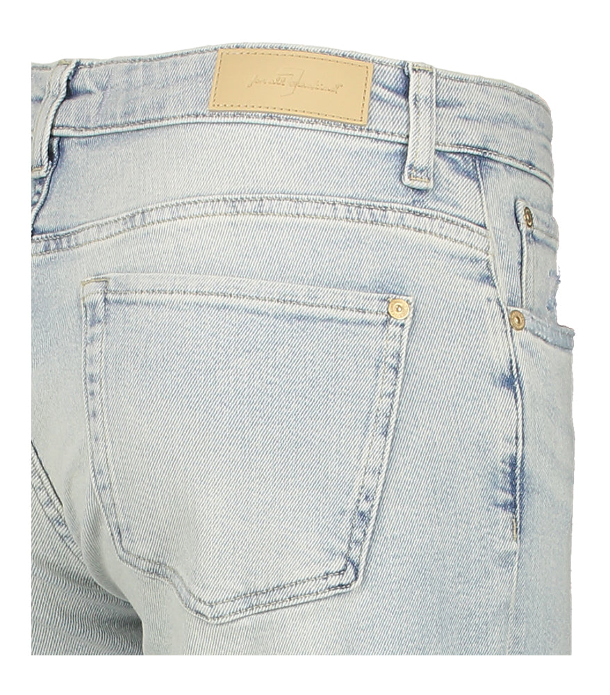 Jean droit court bleu clair For All Mankind