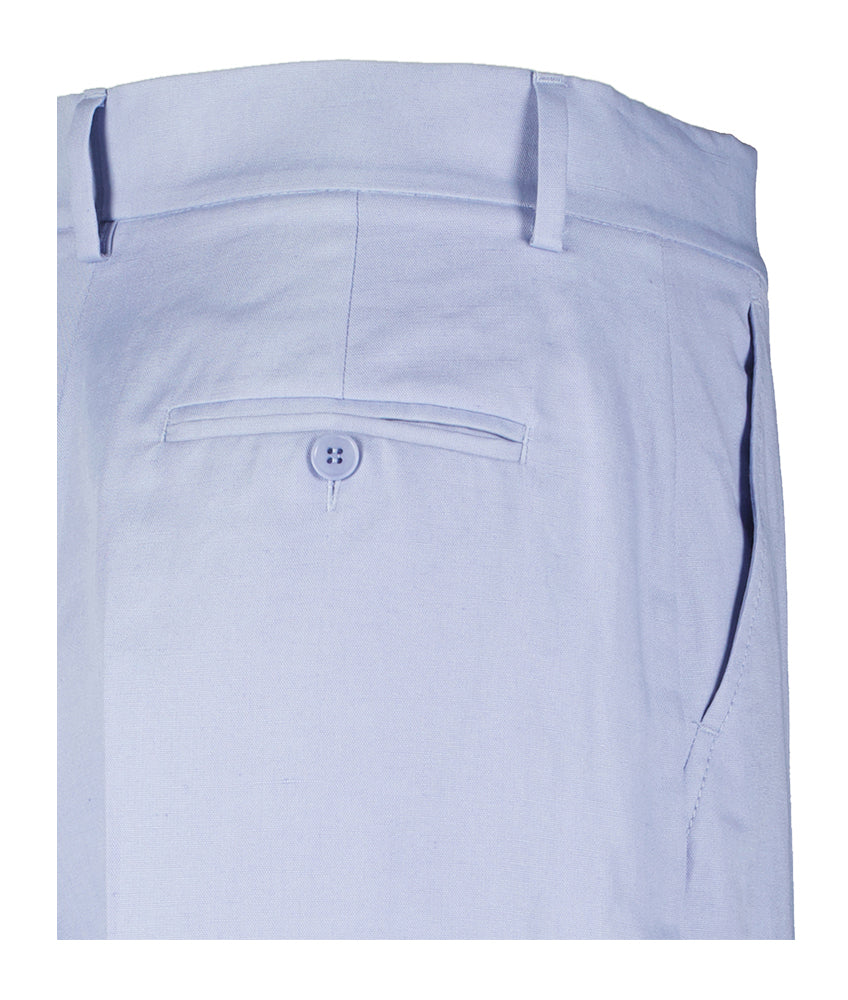Lichtblauwe geklede broek Zircone Max Mara