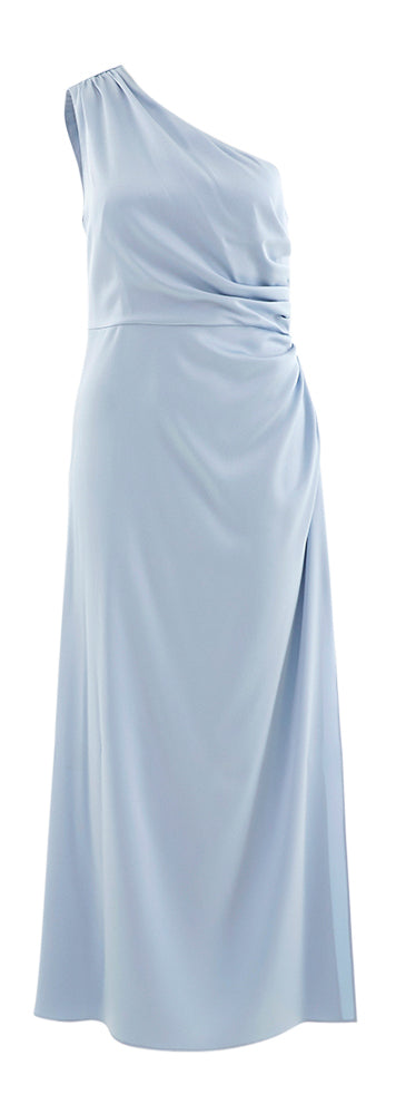 Robe longue de cocktail bleue Duse Marella