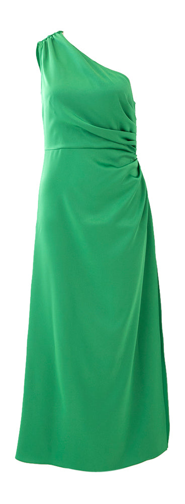 Robe longue verte de cocktail Duse Marella