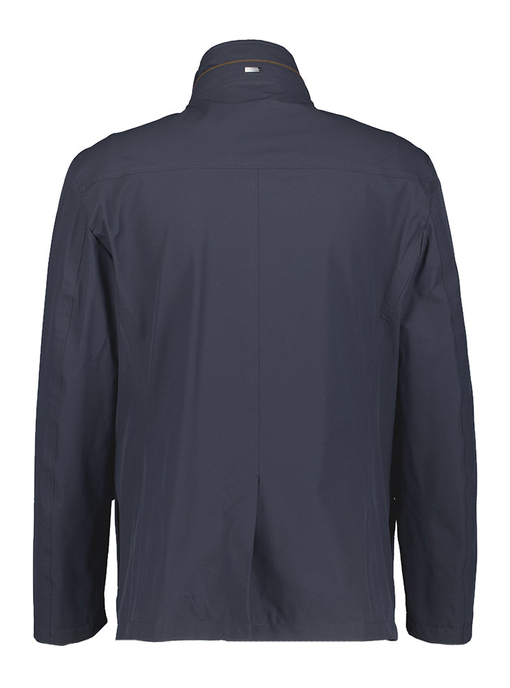 Veste Bugatti bleu foncé imperméable et coupe-vent