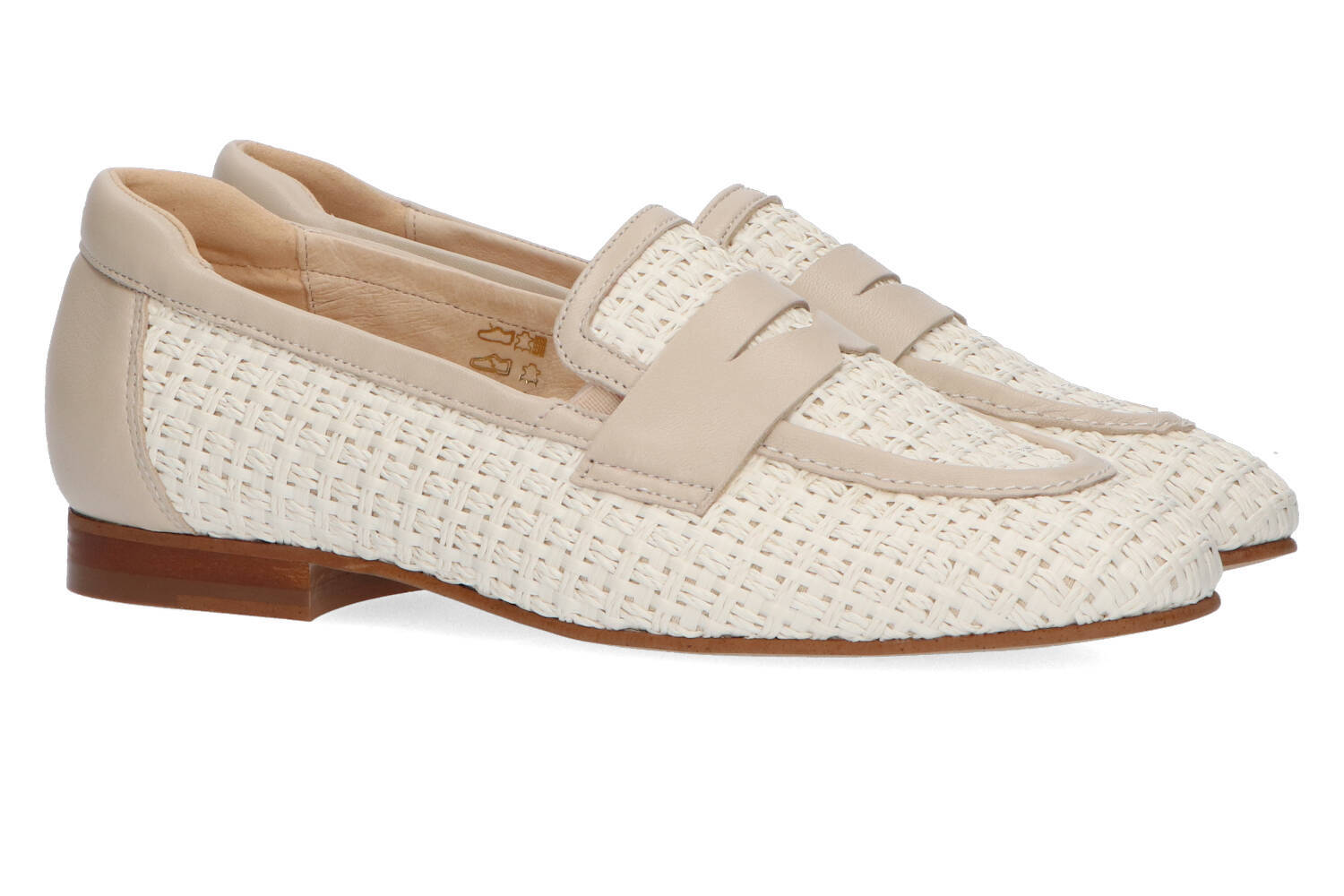 Mocassins Softwaves crème