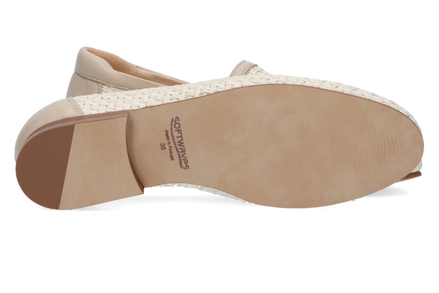 Mocassins Softwaves crème