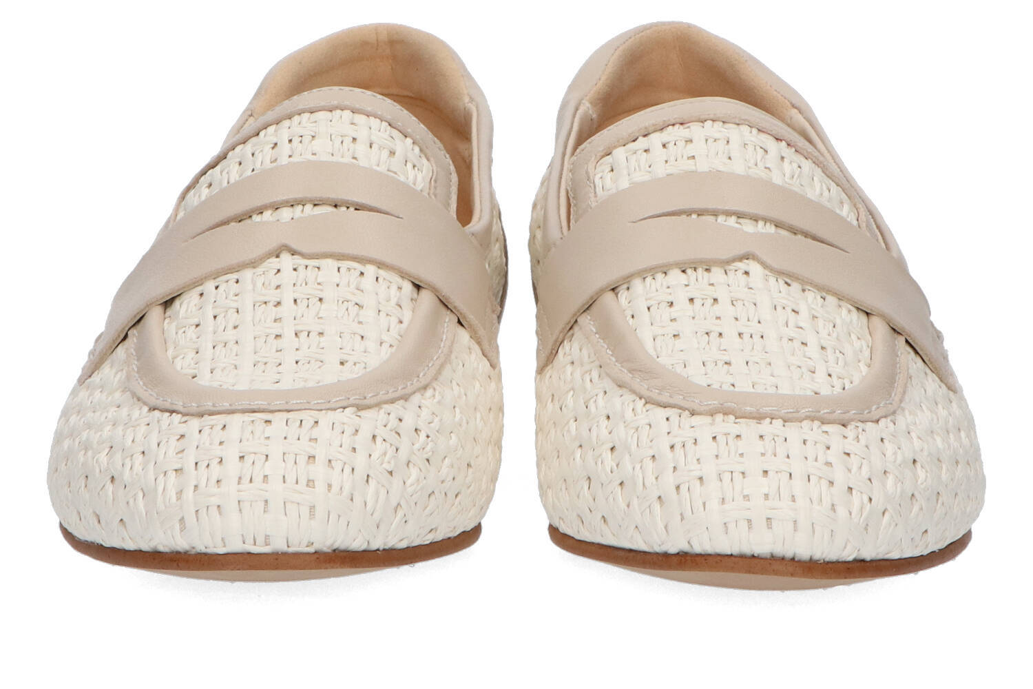 Mocassins Softwaves crème