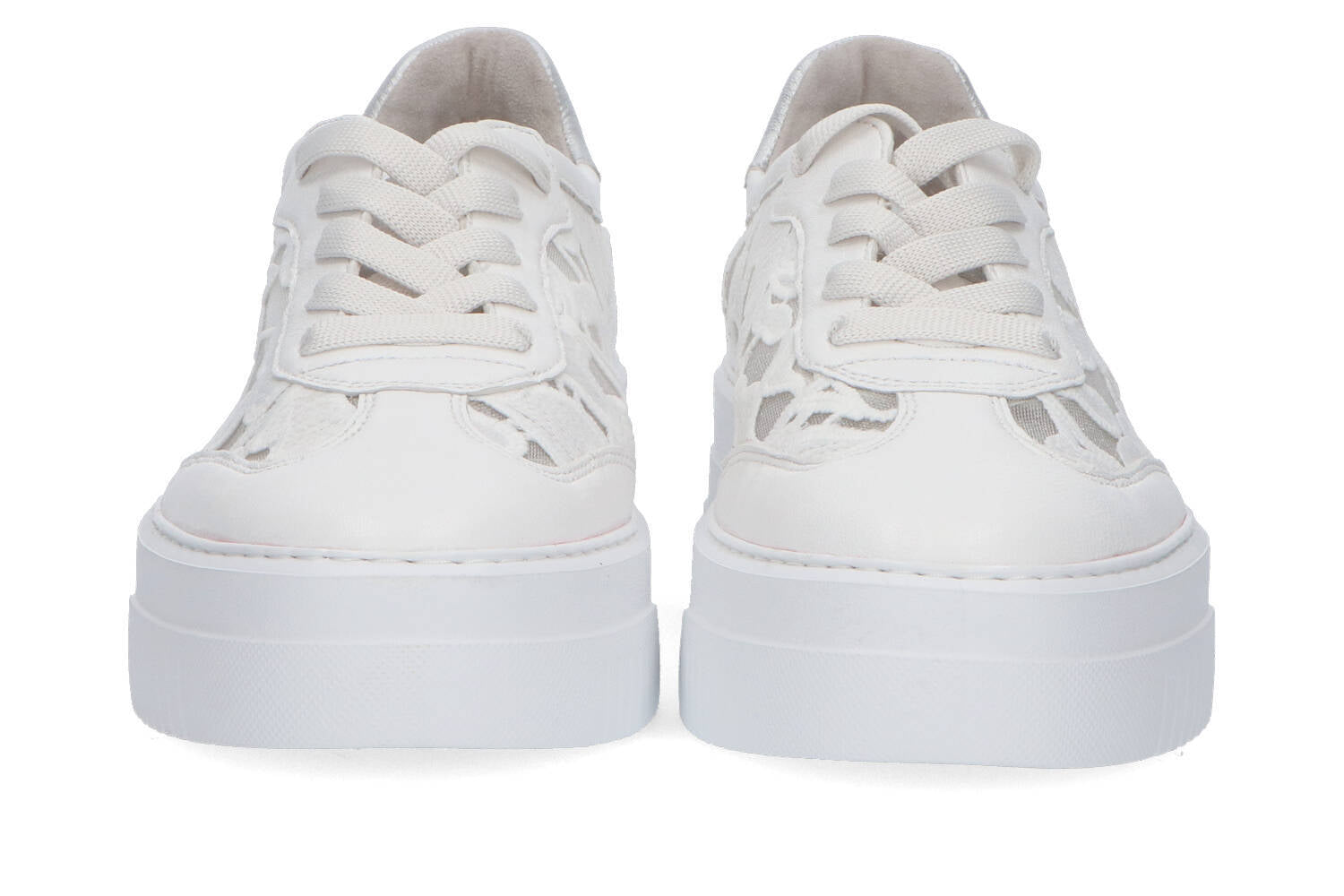 Baskets basses glacées à imprimé floral Softwaves