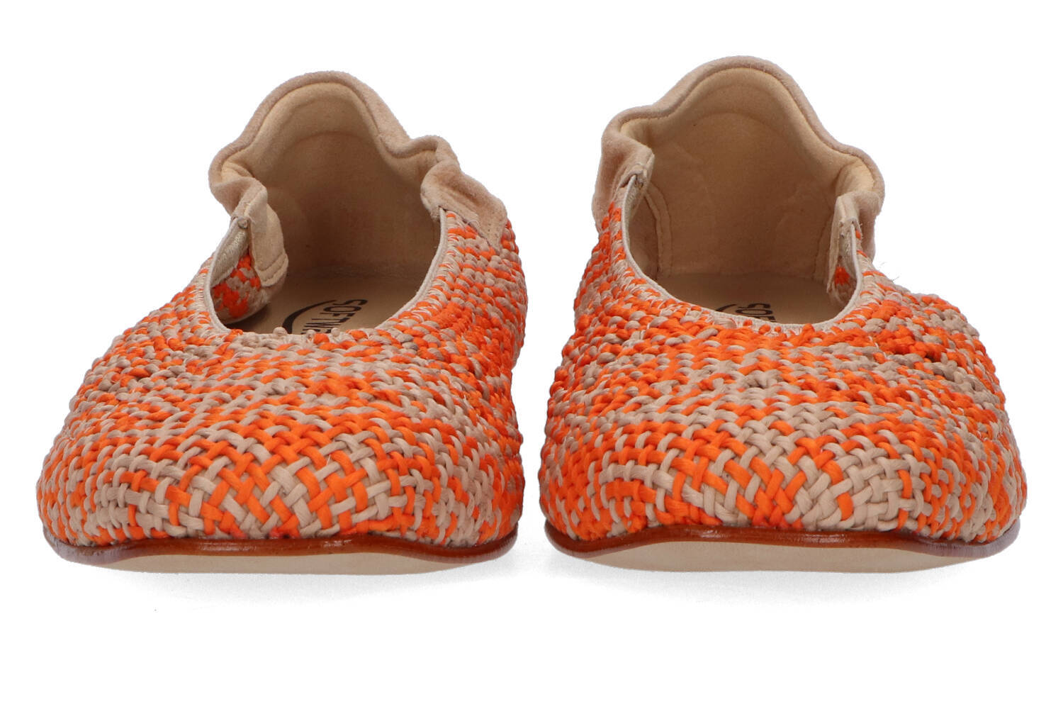 Ballerines mandarines Softwaves