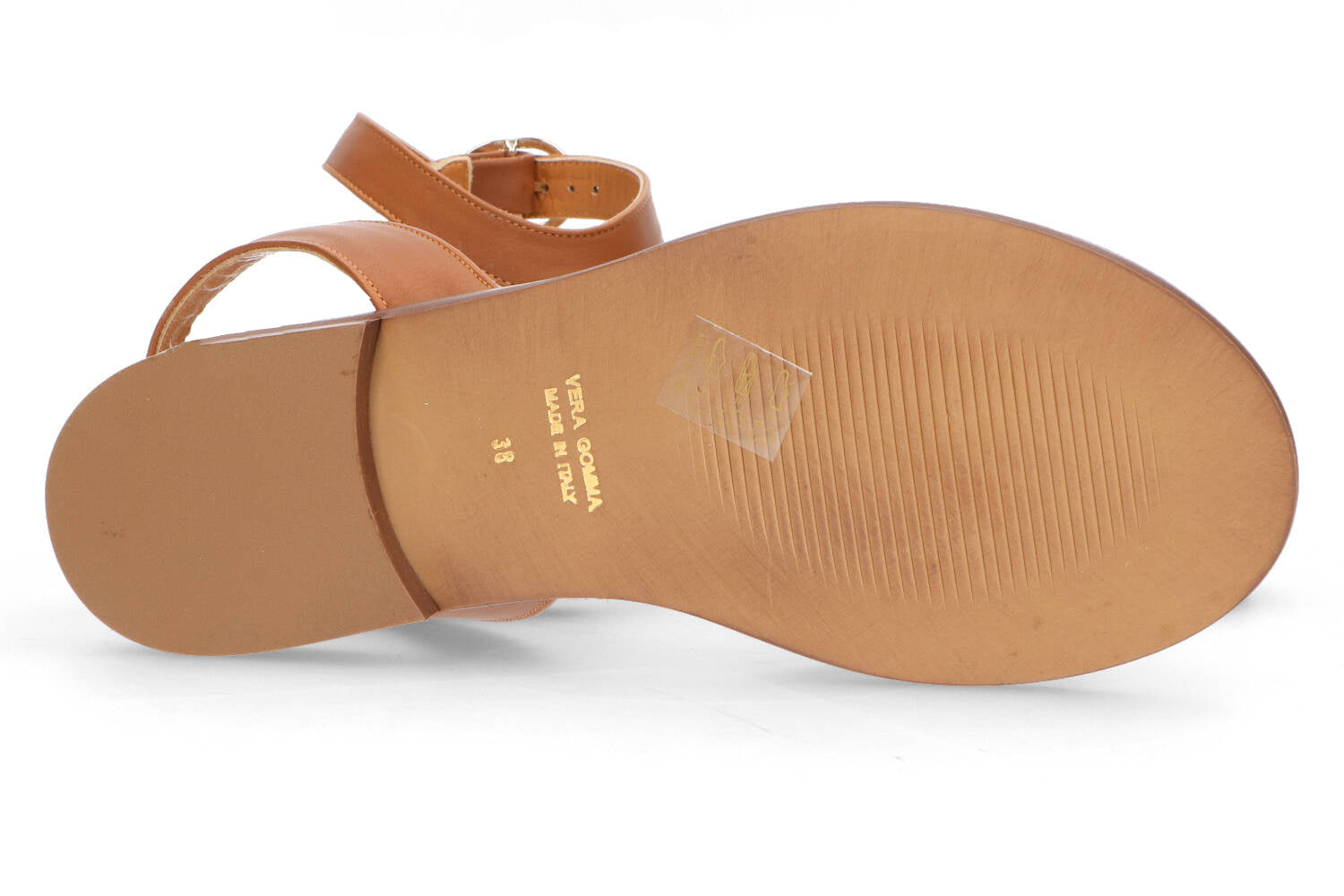 Beige sandalen in lak Les Venues