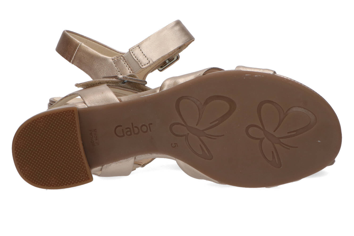 Sandales dorées Gabor