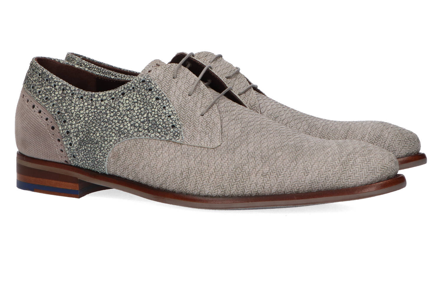 Chaussures à lacets classiques grises Floris Van Bommel