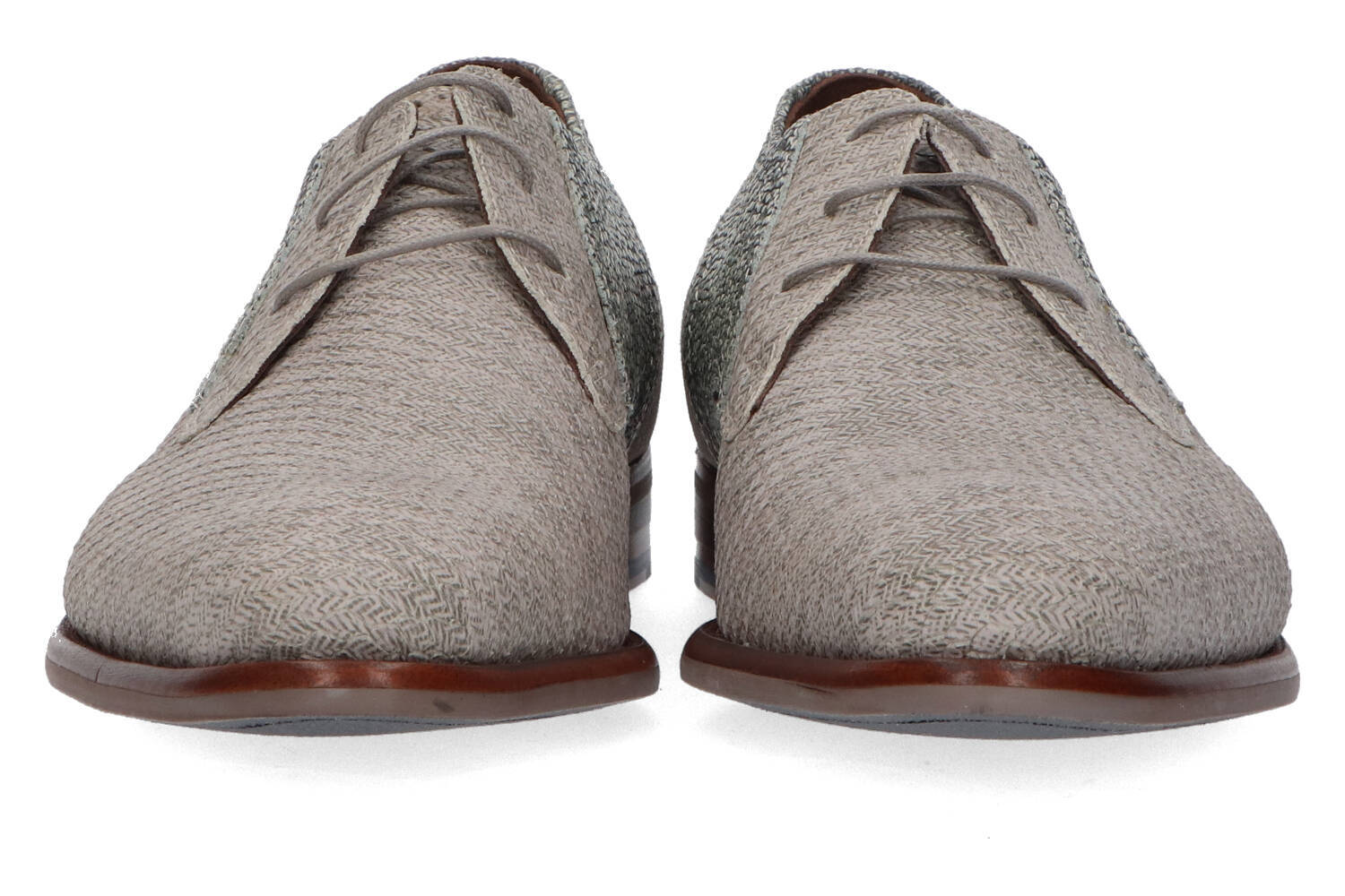 Chaussures à lacets classiques grises Floris Van Bommel