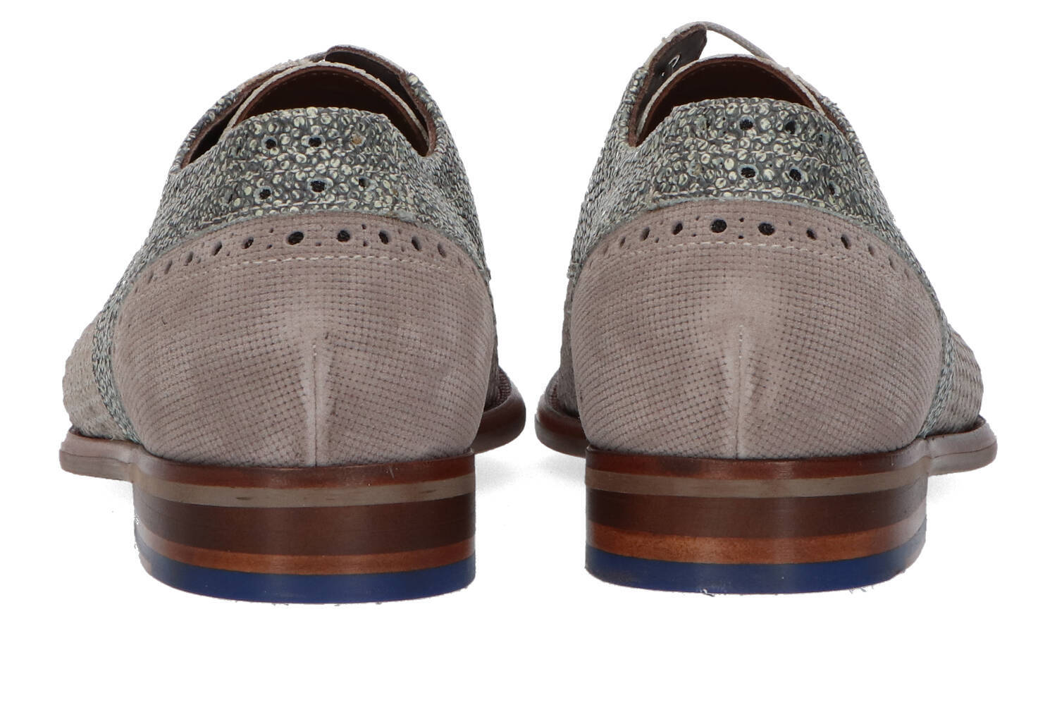 Chaussures à lacets classiques grises Floris Van Bommel