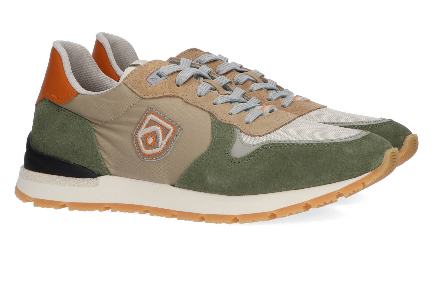 Baskets basses kaki taupe Ambitious